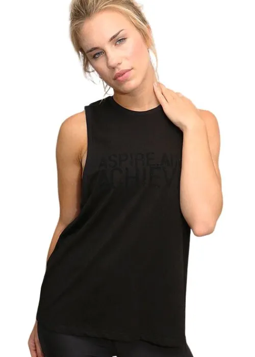 New Acai Activewear Aspire Top Black