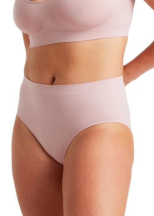 Best Ambra Bare Essentials Soft Tones Recycled Nylon Midi Brief Lilac Taupe