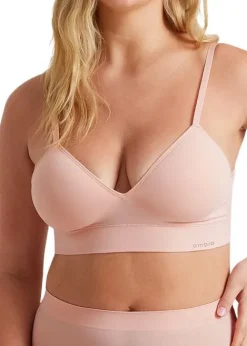 Store Ambra Bondi Bare Soft Tones Longline Padded Bra Midnight