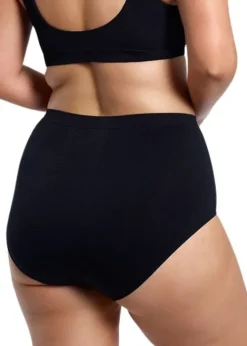 Fashion Ambra Curvesque Full Brief Black