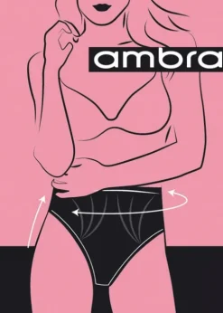Online Ambra Killer Figure Hi Cut Control Brief Bare