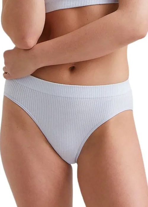 Fashion Ambra Organic Cotton Rib Hi Cut Brief