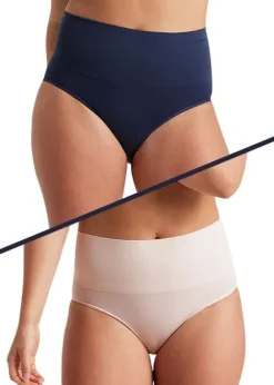 Best Ambra Seamless Smoothies Colourful Full Brief 2 Pair Pack