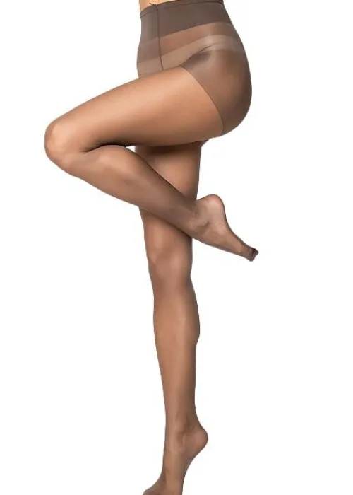 Cheap Andrea Bucci 15 Denier Gentle Support Tights Barely Black
