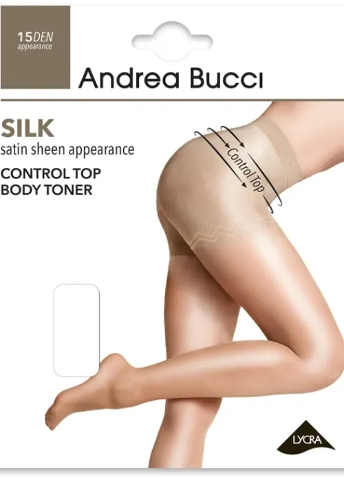 Best Sale Andrea Bucci Silk Control Top Body Toner Tights