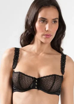 Best Sale Aubade Femme Half Cup Bra Black