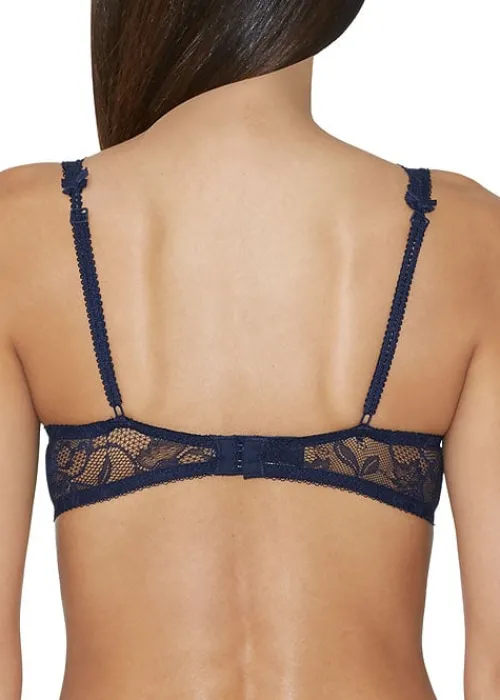 Best Aubade La Parisienne Shoulder Plunge Bra Myosotis Navy