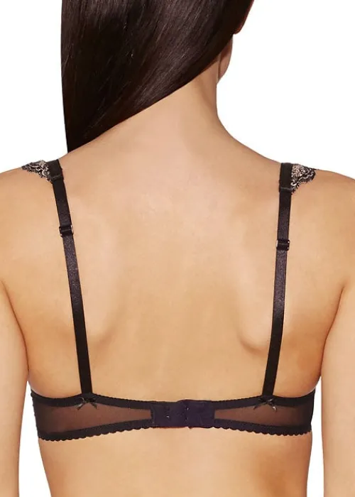 Sale Aubade Passion Nocturne Half Cup Bra Natural Black