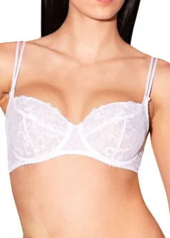 Discount Aubade Wandering Love Balconette Bra Black