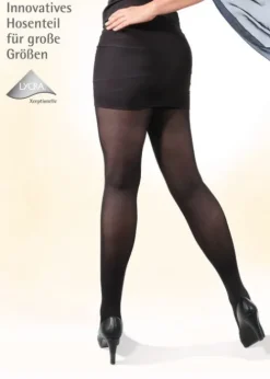 Fashion Bahner Plus Line 80 Denier Support Opaque Tights