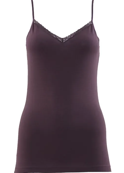 New Blackspade Aura Lace V Neck Spaghetti Singlet