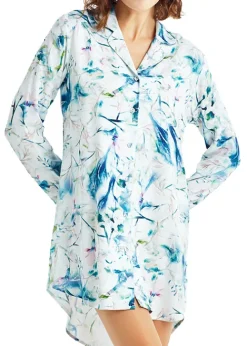 Best Sale Blackspade Blooming Flower Nightshirt Blooming Print