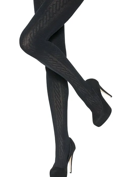Sale Charnos Cotton Chevron Tights