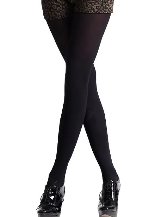 Shop Charnos Re Cycled Opaque 70 Tights Black