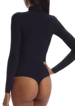 Sale Commando Butter Turtleneck Bodysuit Black