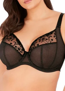 Best Sale Elomi Charley Underwired Plunge Bra Jet