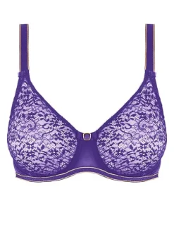 Best Empreinte Allure Underwired Seamless Bra Purple