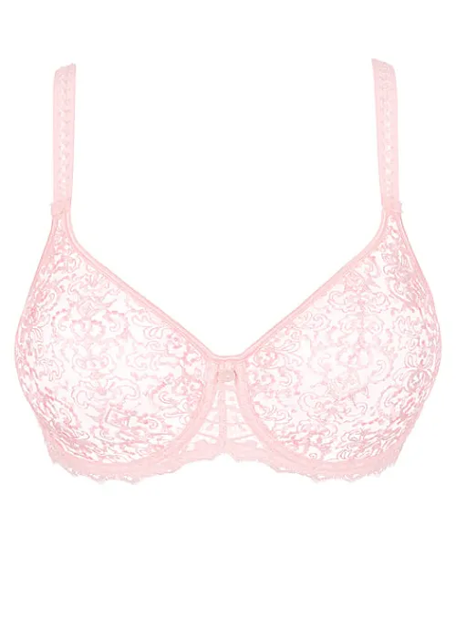 Fashion Empreinte Cassiopee Lace Underwired Seamless Bra Dragee