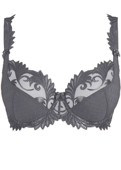 Cheap Empreinte Thalia Gris Underwired Microfibre Low Necked Bra Gris Celeste