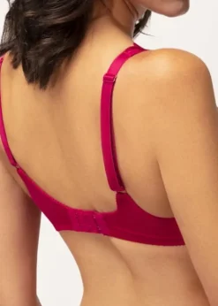 Fashion Empreinte Thalia Underwired Microfibre Low Necked Bra Rose Indien