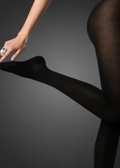 Discount Falke No 2 Silk Tights Black