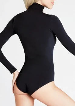 New Falke Rich Cotton Body Black