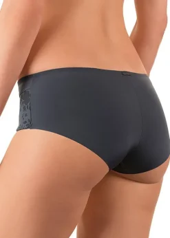Online Felina Conturelle Solid Flower Shorty Brief Crabon Black