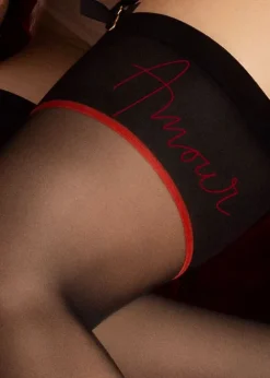 Cheap Fiore Amante 20 Stockings Black