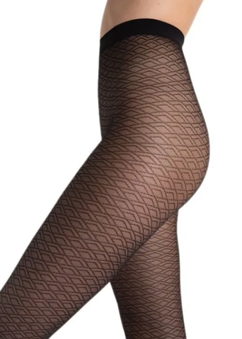 Outlet Fiore Night Fever Tights Black