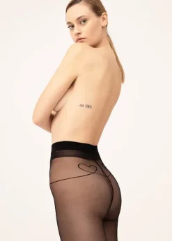 Flash Sale Fiore With Love Tights Black