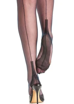 Best Gio Fully Fashioned Cuban Heel Stockings