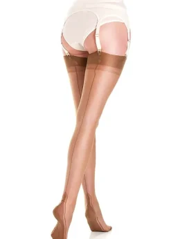 Flash Sale Gio Fully Fashioned Manhattan Heel Stockings