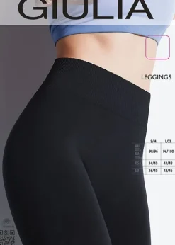 Clearance Giulia Seamfree Panty Leggings Nero
