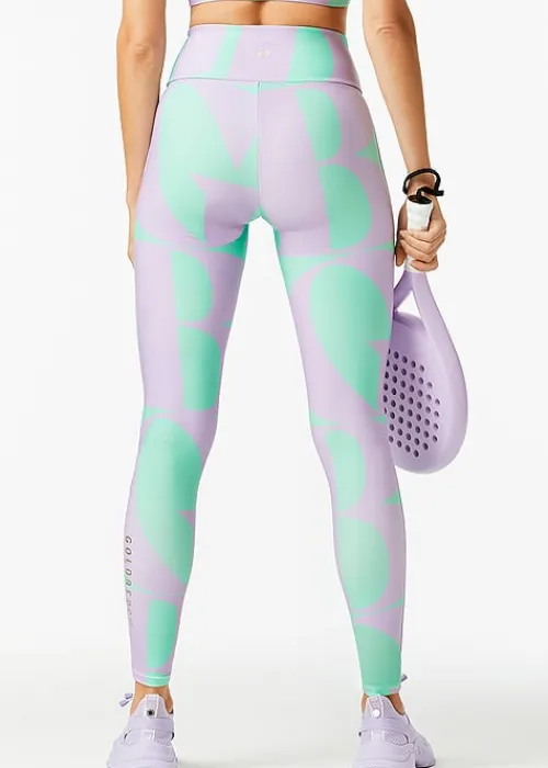Cheap Goldbergh Jordyn Lilac Font Leggings Lilac Spring Green