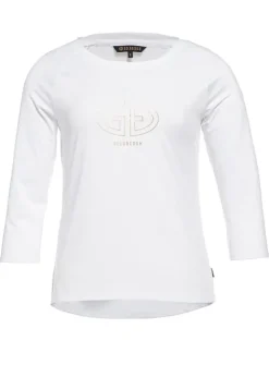 Fashion Goldbergh Raven 3/4 Sleeve Top White