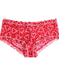 Best Sale Hanky Panky I Heart Peppermint Boy Short Red