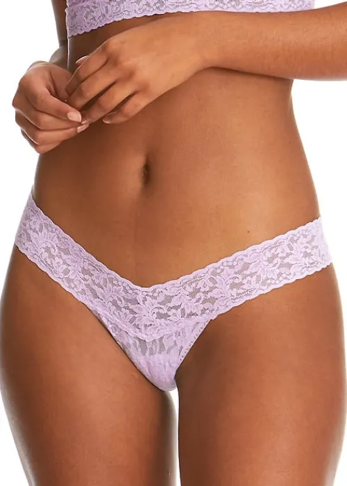 Sale Hanky Panky Signature Seasonal Lace Low Rise Thong