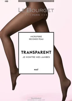 Outlet Le Bourget Transparent Mat 15 Tights
