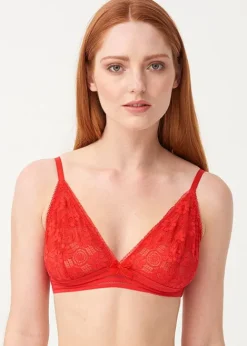 Store Lepel London Charlie Triangle Bra Red