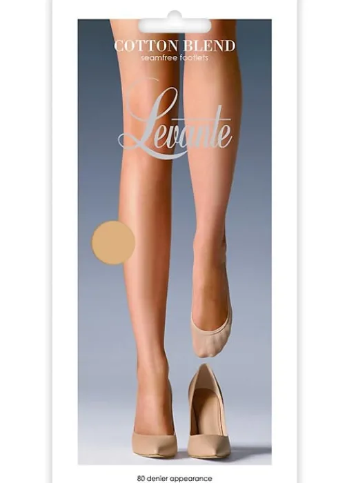 Discount Levante Seamfree Cotton Footlets