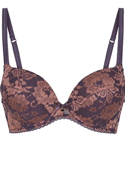 Best Sale LingaDore Passion Blossom Gel Bra Mauve Dusty Pink