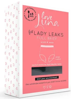 Clearance Love Luna For Lady Leaks Full Brief Black