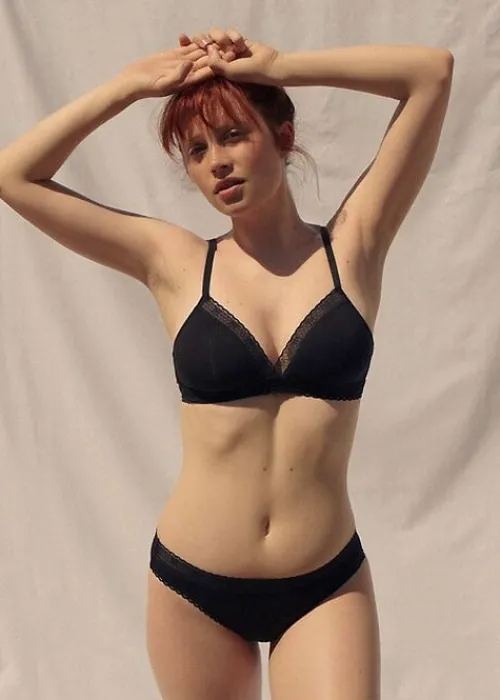 Best Maison Lejaby La Petite Lejaby Triangle Bra Noir