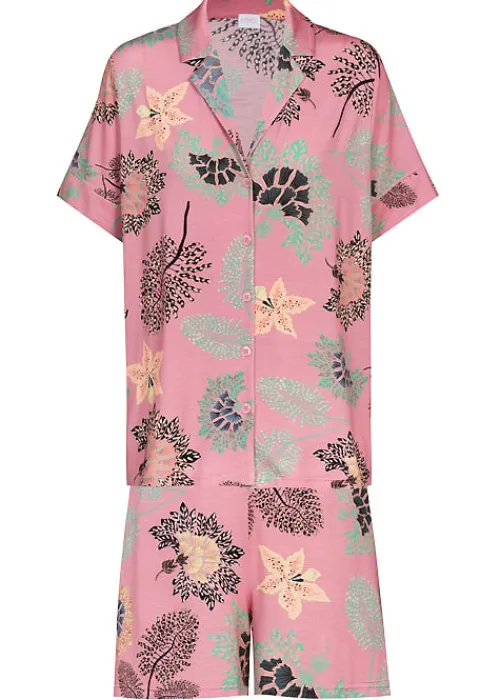 Sale Mey Alaina Pyjama Short Set Cherry Cream Print