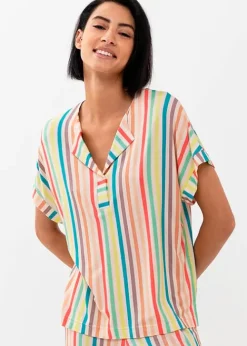 Best Sale Mey Fay Short Sleeve Top New Pearl Stripe