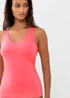 New Mey Poetry Classy Sleeveless Top Parrot Pink
