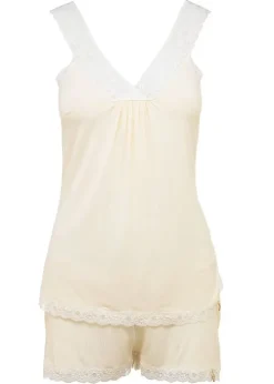 Cheap * Mimi Holliday Lemon Pie Modal Cami And Short Set Pale Lemon