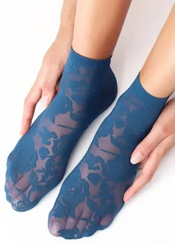 Clearance Oroblu All Colours Lace Ankle High