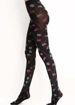 Shop Oroblu I Love Italy Firenze Tights Firenze Black