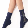 Cheap Oroblu I Love Italy Lecce Ankle High Lecce Blue